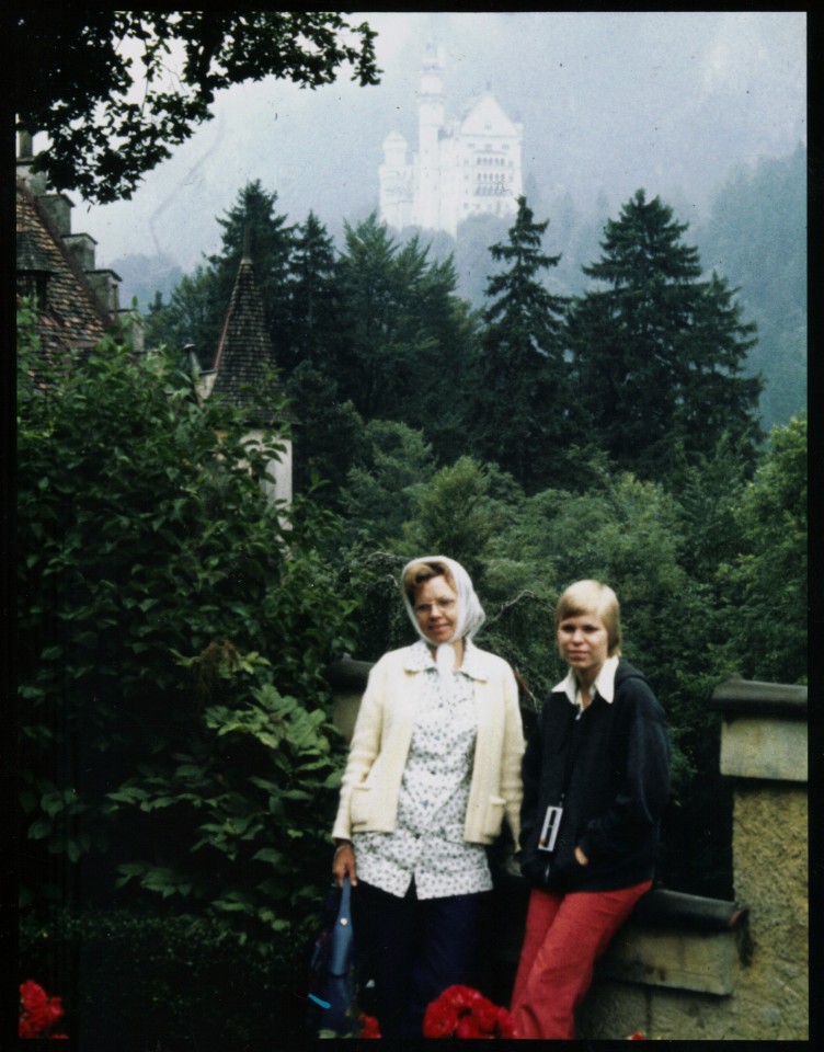 Nancy and Mom in Germany