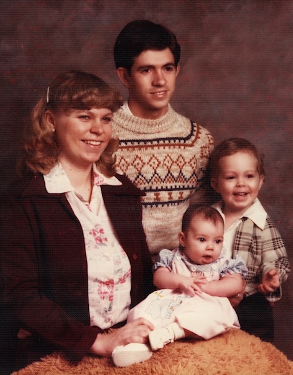Nancy, Roy, Charles and Jennifer 1981