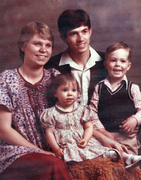 Nancy, Roy, Charles and Jennifer 1982