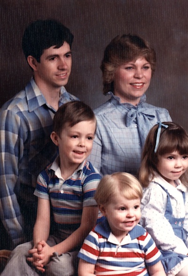 Nancy, Roy, Charles, Jennifer, Adam 1984