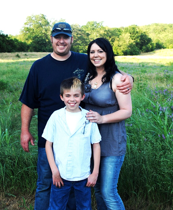 Jennifer, Husband Nick & Son Ashton